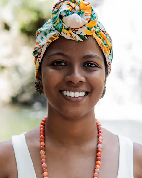 Portrait de Bineta, célibataire au Sénégal